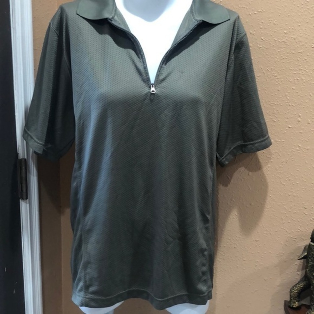 Alpine men’s green polo